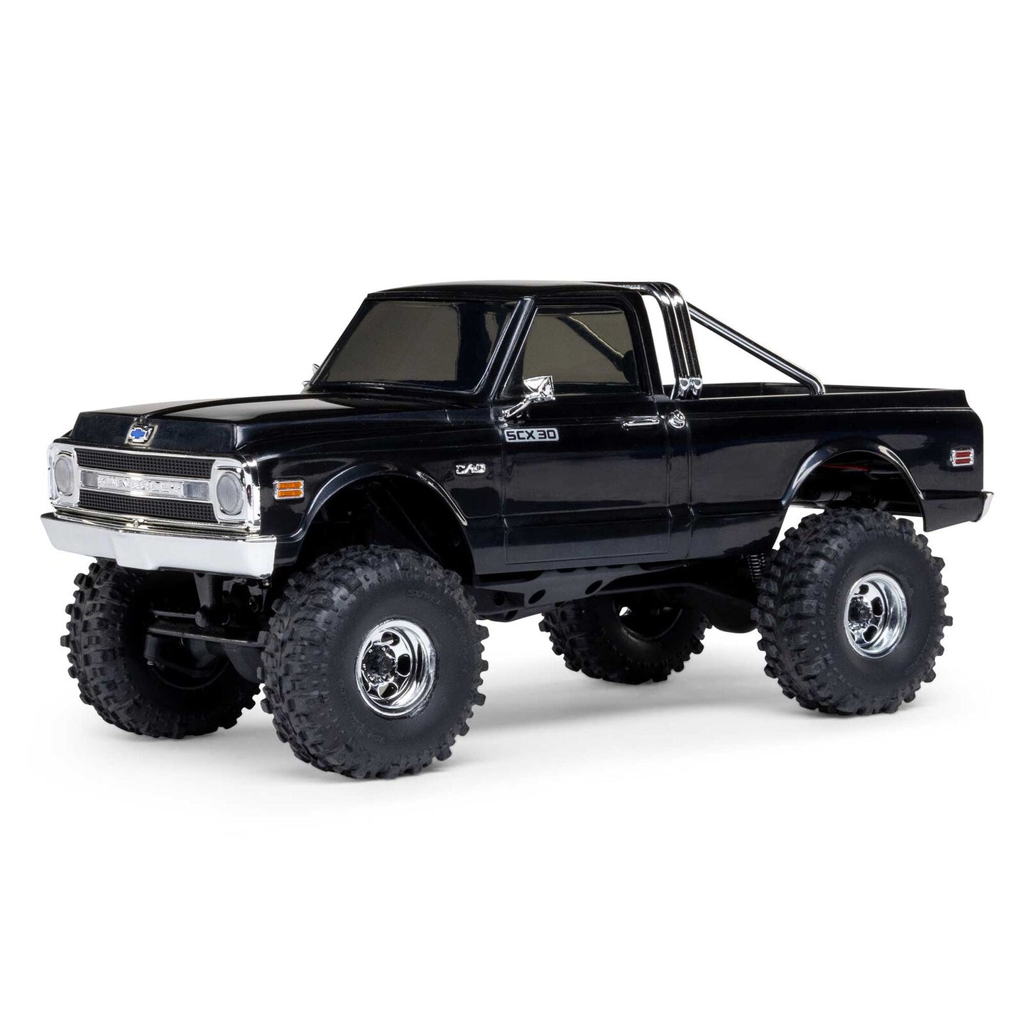 Axial SCX30 Chevrolet K10 Black 1/30 Rock Crawler (Battery & Charger Included)
