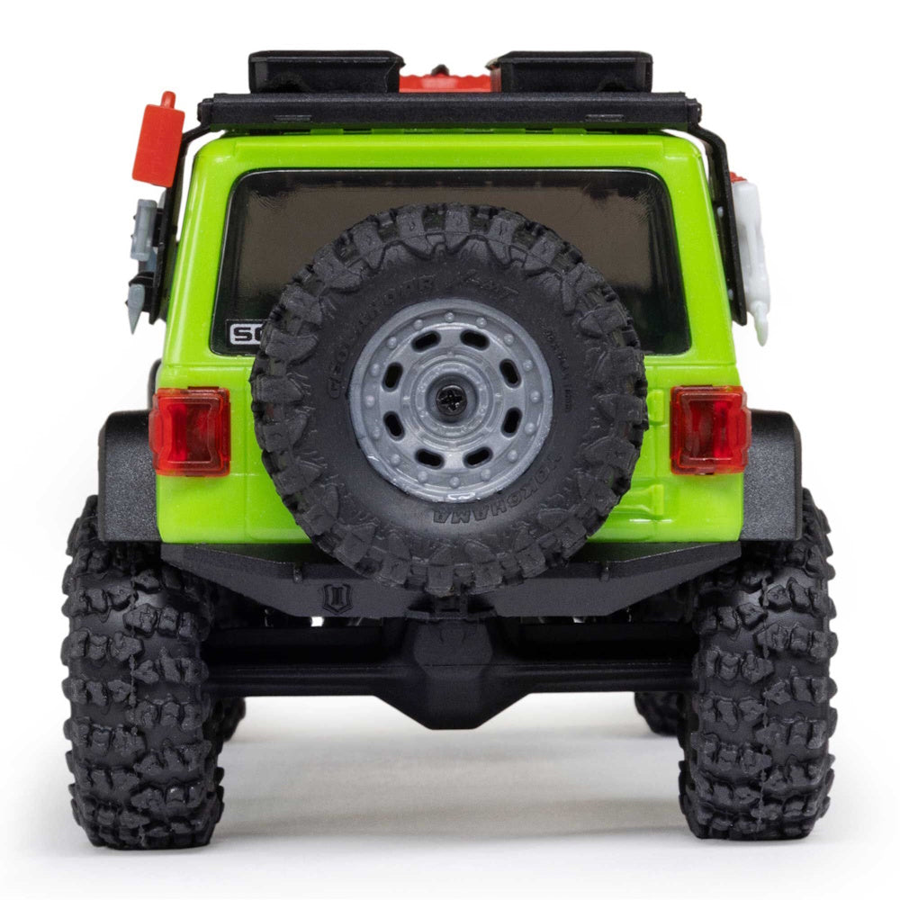 Axial 2261T1 GREEN SCX30 Jeep Wrangler JLU 1/30 4WD Mini Crawler w/2.4GHz Radio