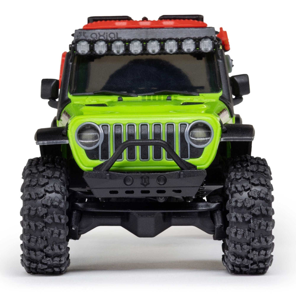 Axial 2261T1 GREEN SCX30 Jeep Wrangler JLU 1/30 4WD Mini Crawler w/2.4GHz Radio