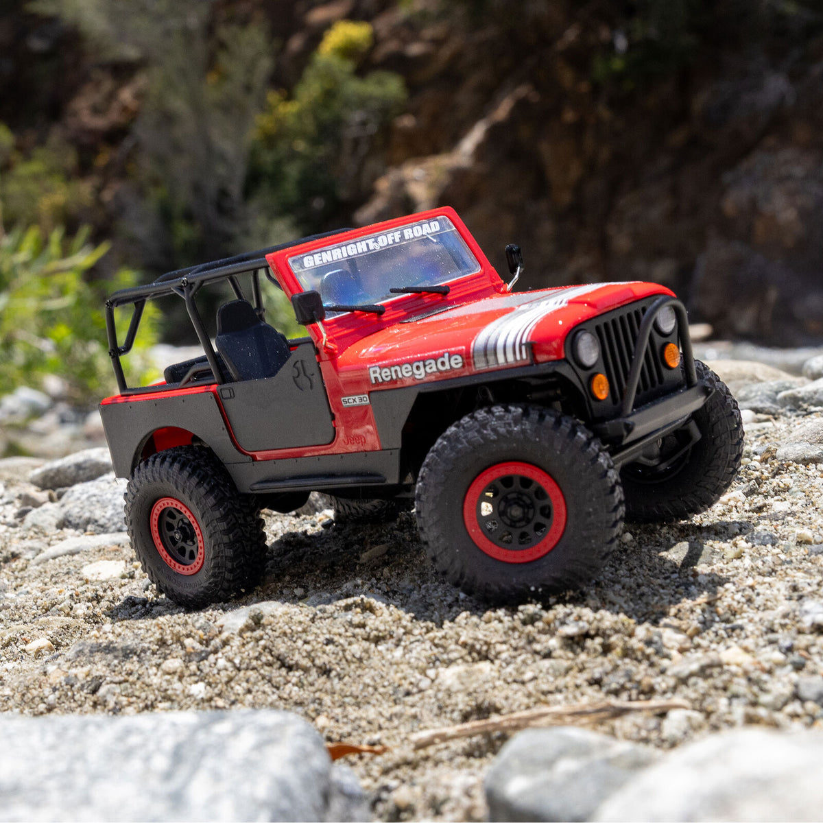 Axial SCX30 Jeep CJ-7 GenRight side view
