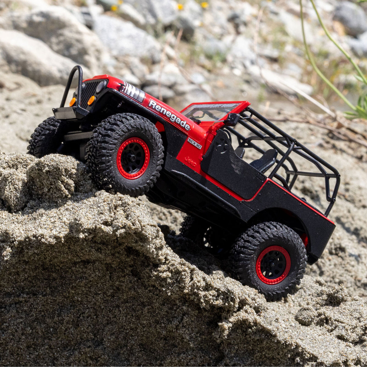 Axial SCX30 Jeep CJ-7 GenRight rear view