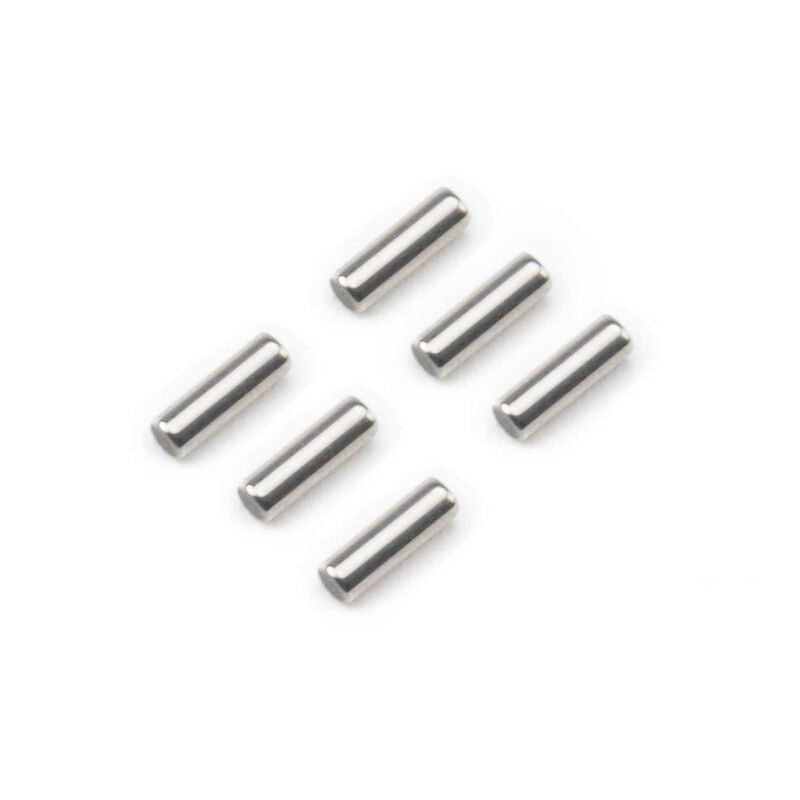 Axial AXI-3875 M2.5 x 8mm Pins (6).