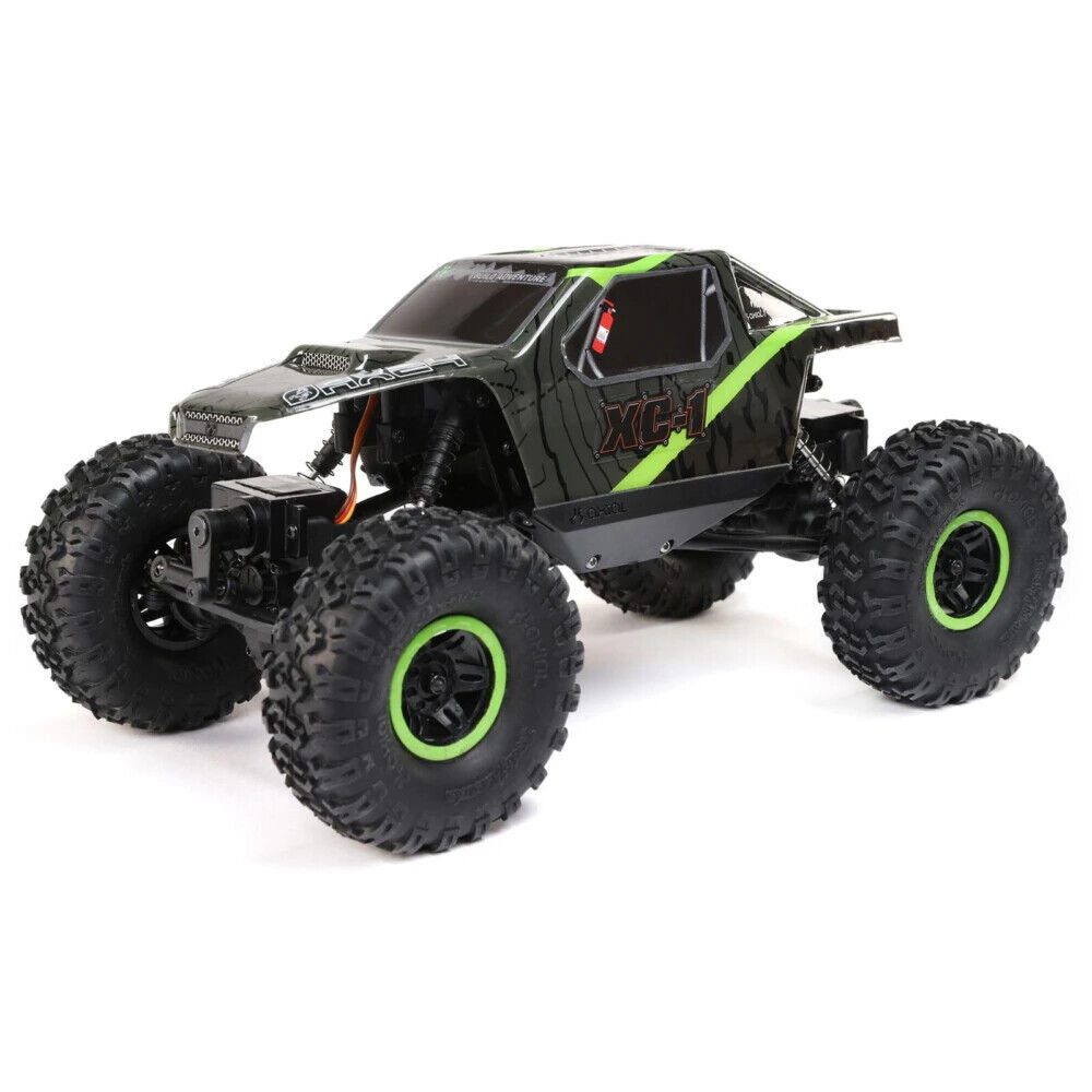 Axial AXI00003T1 AX24 XC-1 XC1 1/24 Scale 4WD RTR 4WS Mini Crawler Truck Green