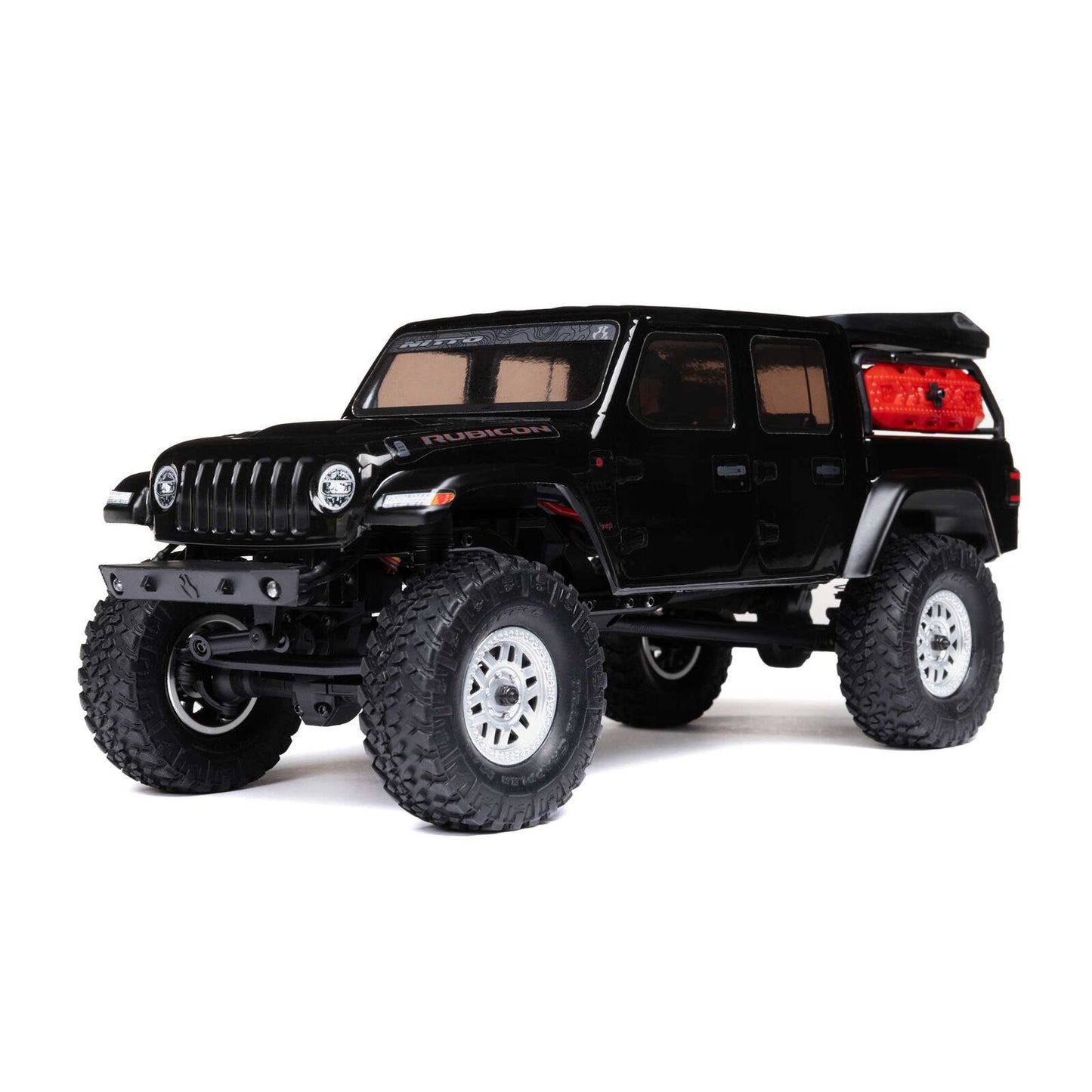 Axial 1/24 SCX24 Jeep JT Gladiator 4X4 RTR Brushed Rock Crawler w/ Battery & Charger.