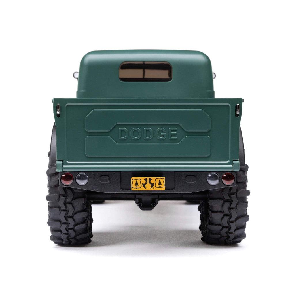 Axial SCX24 40's 4DR Dodge Power Wagon 1/24, 4 Wheel Drive-RTR - Green