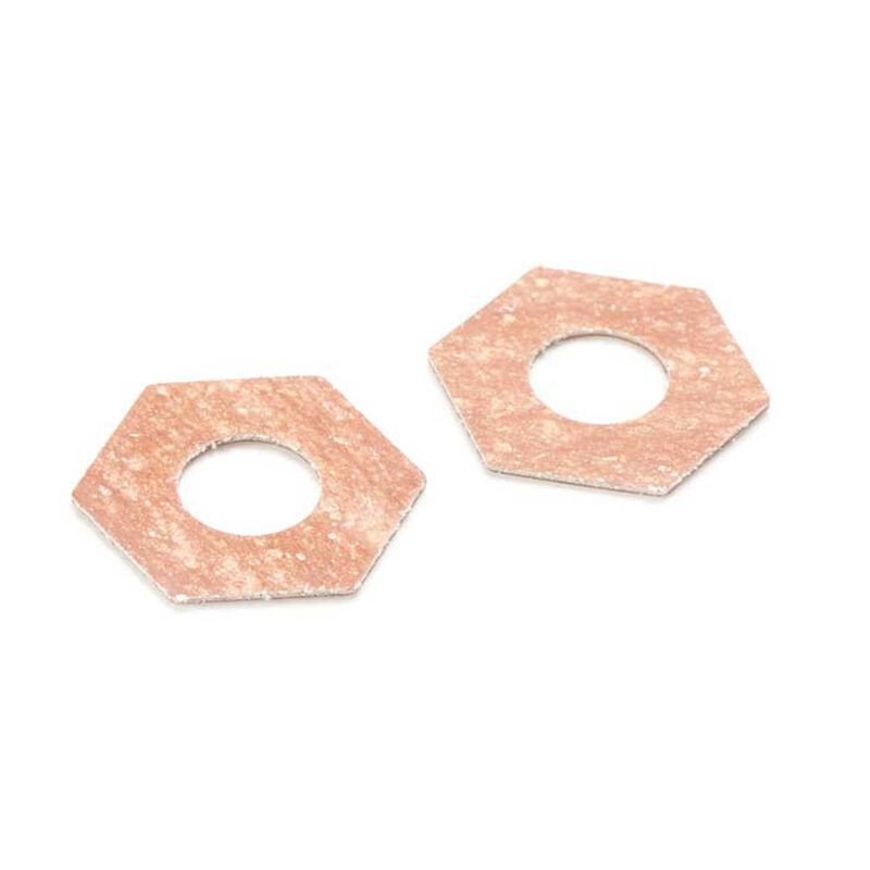 Axial AXIC1068B Slipper Pads 32.8x15.2mm