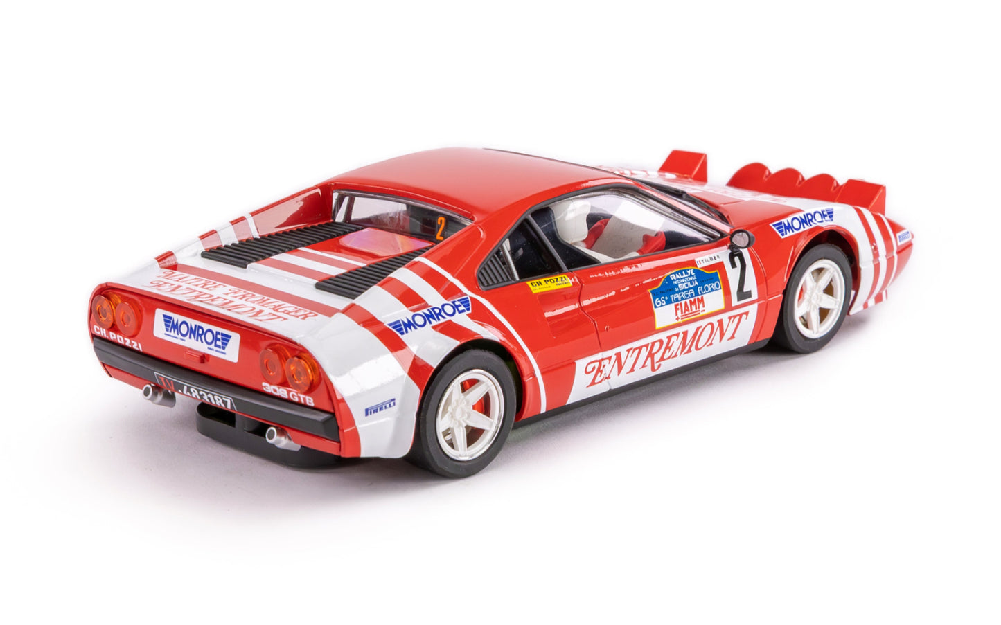 Avant Slot Ferrari 308 GTB Entremont Targa Florio 1981 1/32 Slot Car 51410