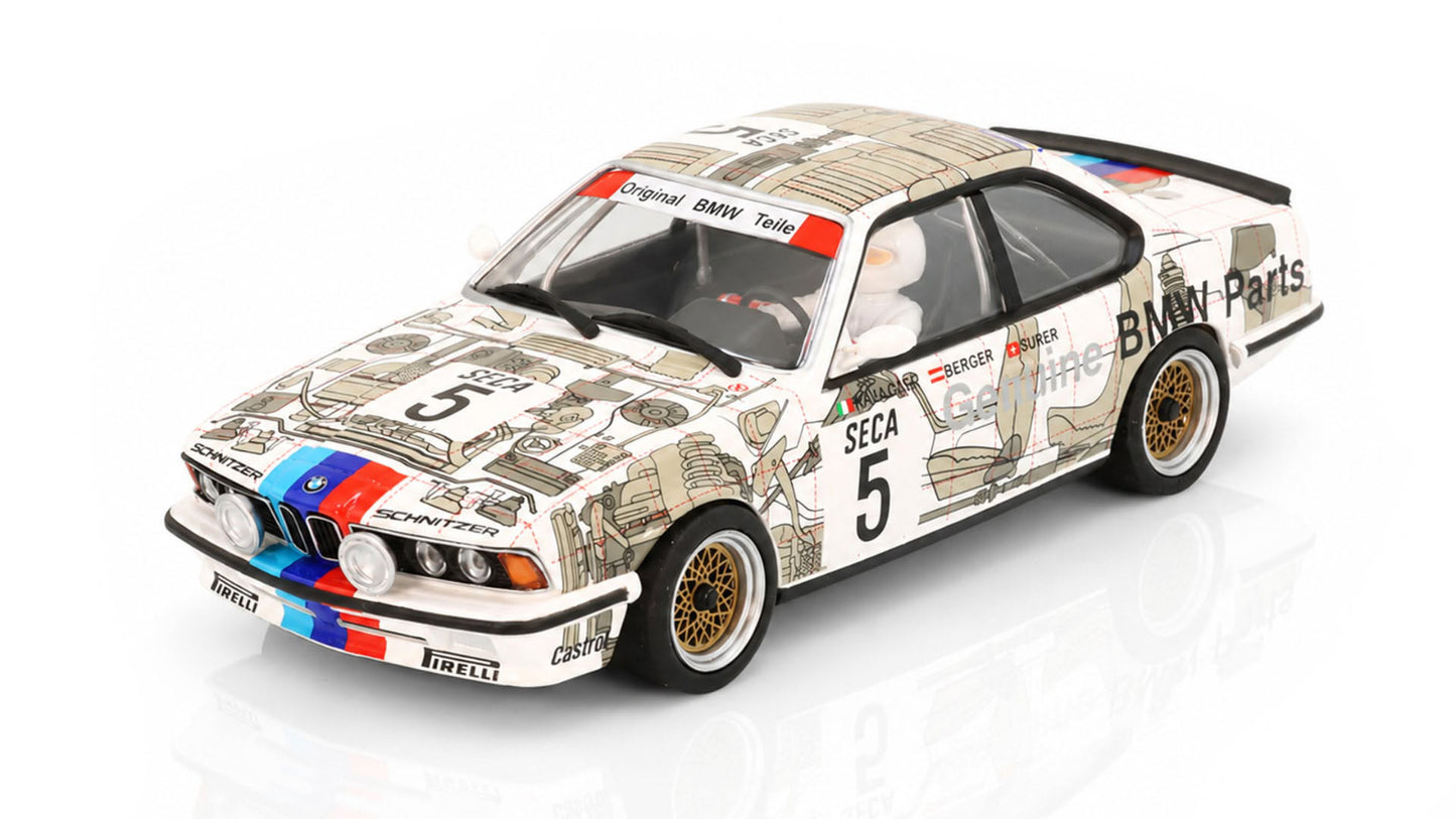 Avant Slot BMW 635 CSI Original Parts Spa 24h 1985 1/32 Slot Car 51707