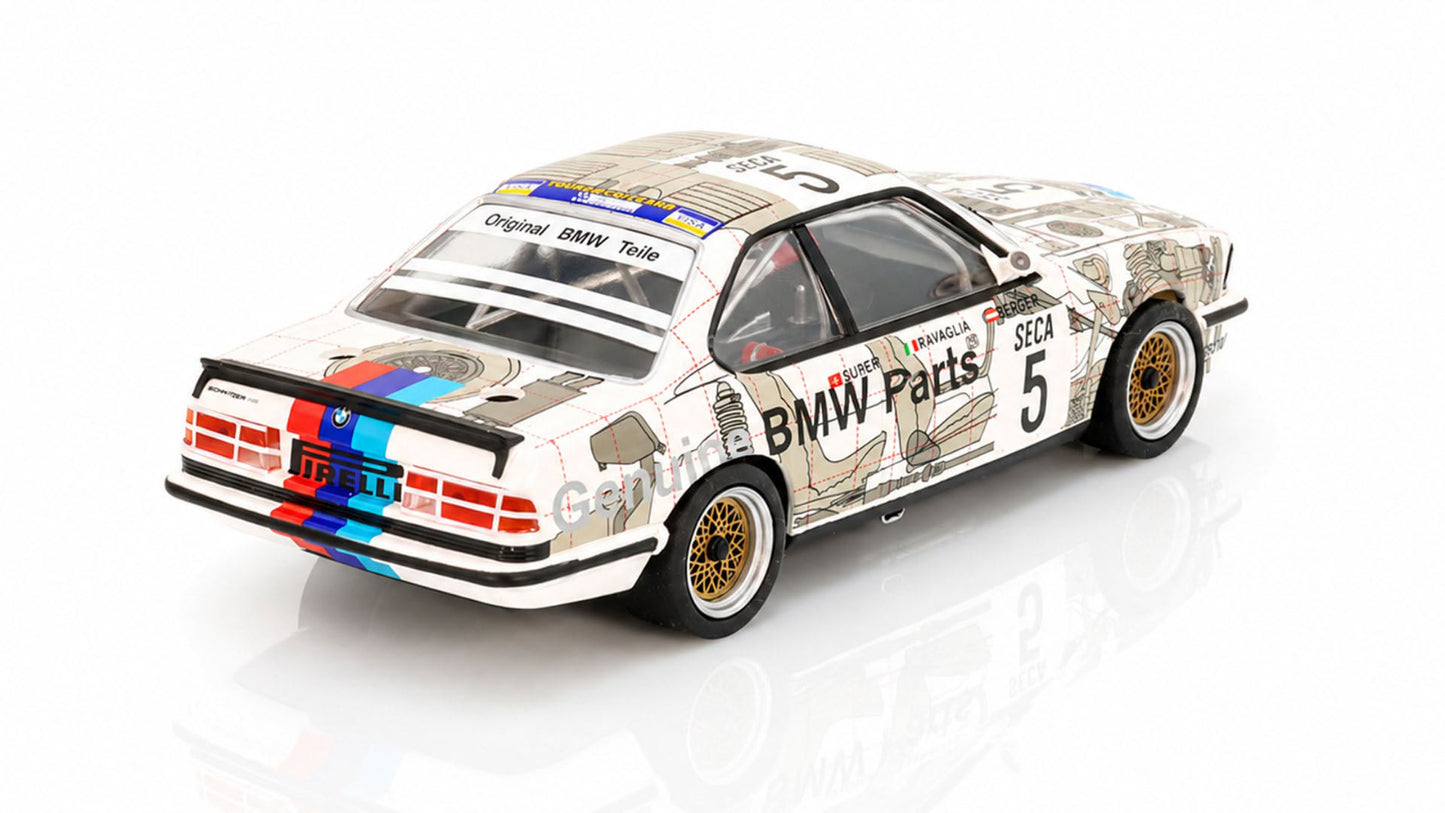 Avant Slot BMW 635 CSI Original Parts Spa 24h 1985 1/32 Slot Car 51707