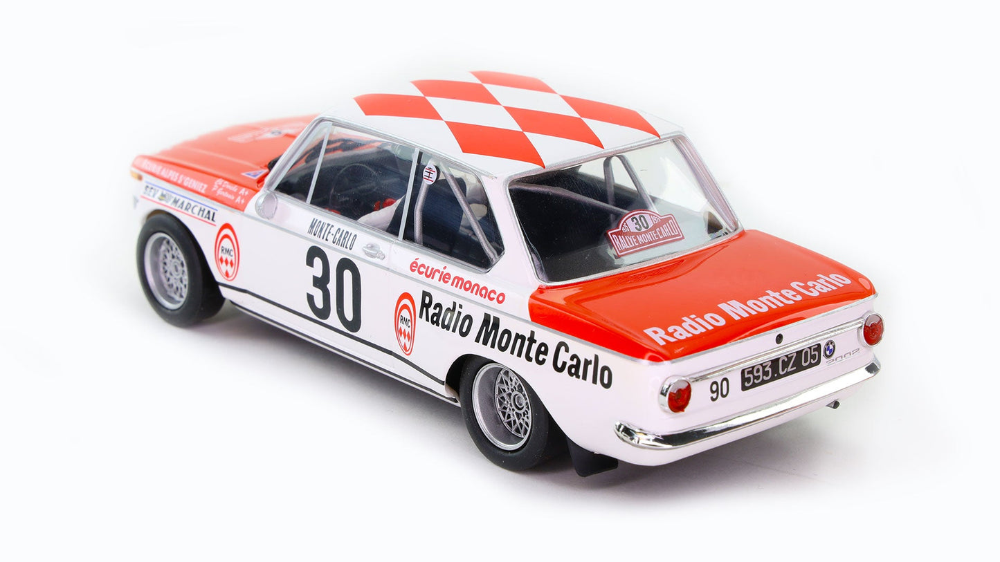 Avant Slot BMW 2002 Radio Monte Carlo Rally 1/32 Slot Car 51804