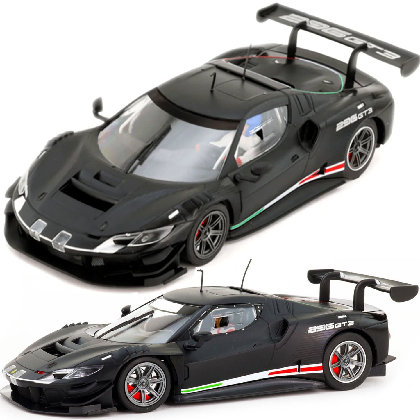 Avant Slot 52303 Ferrari 296 GT3 Presentation Black 1/32 Slot Car