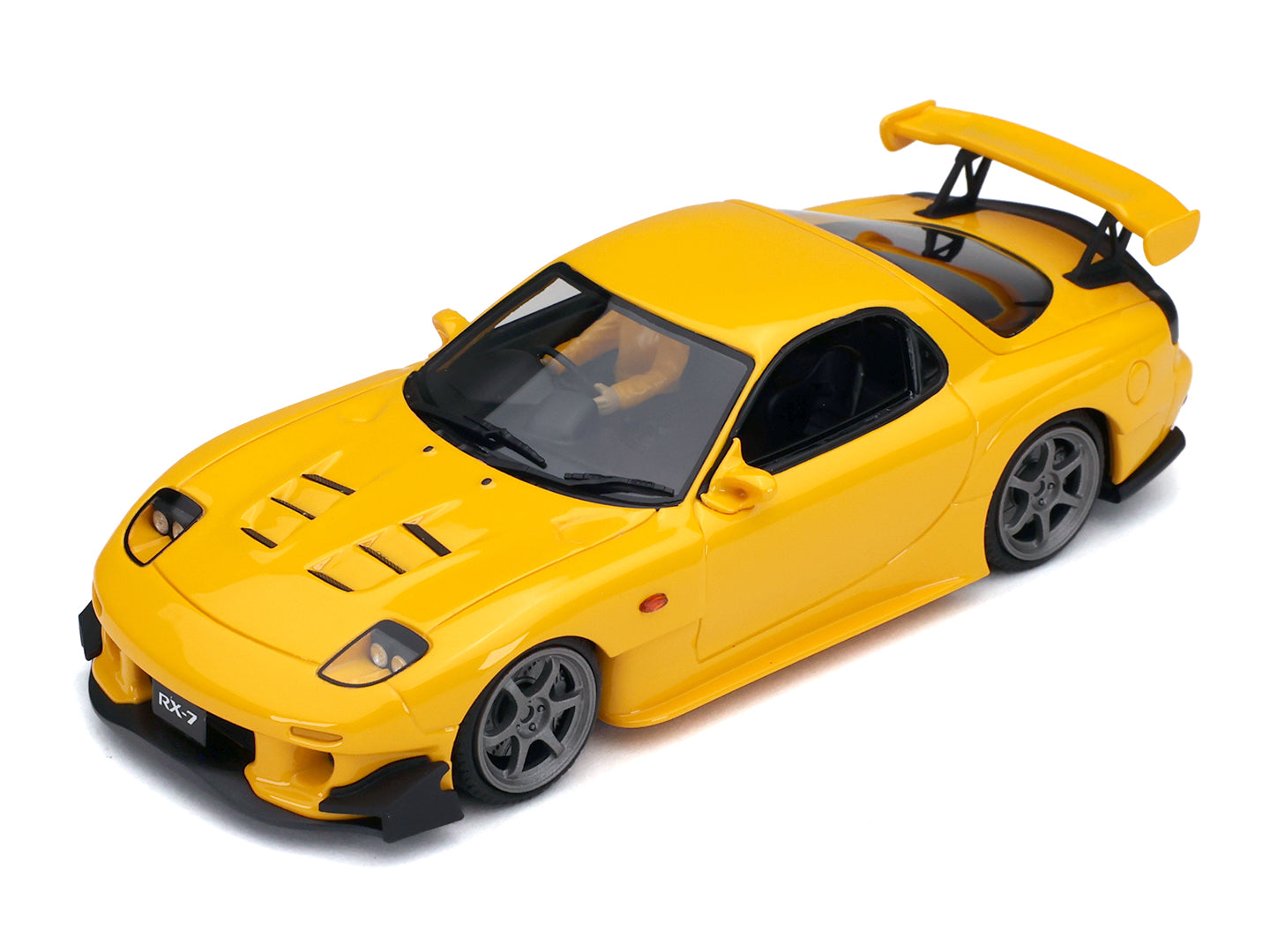 Avant Slot Mazda FD RX-7 Yellow Ranz 1/32 Slot Car JDM01A