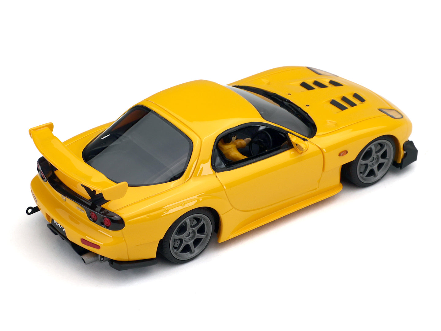 Avant Slot Mazda FD RX-7 Yellow Ranz 1/32 Slot Car JDM01A