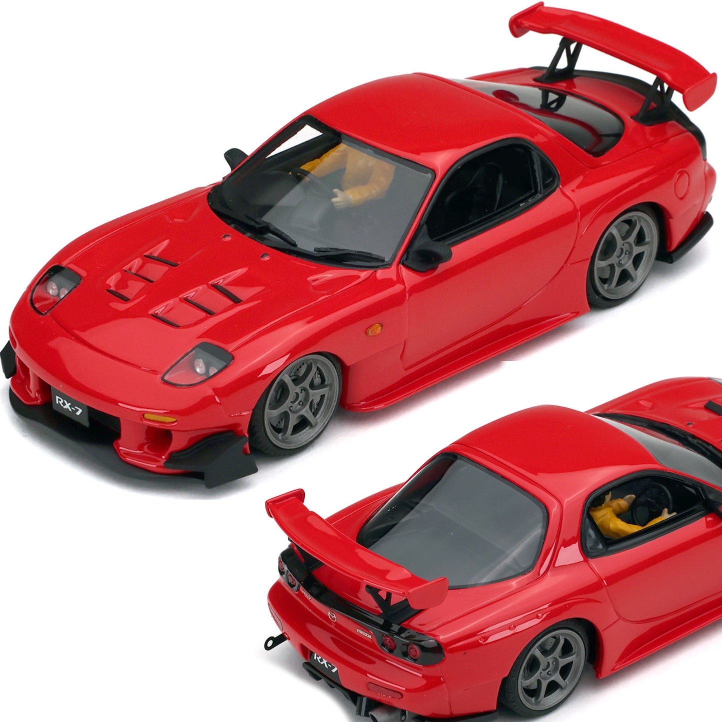 Avant Slot Mazda FD RX-7 Red Ranz Collection 1/32 Slot Car JDM01B