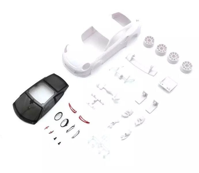 Kyosho MZN232 Porsche 911 GT3 RS White Body set (w/rims)