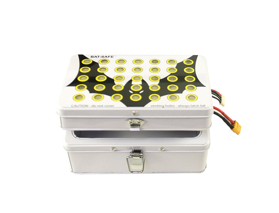 Mini Bat-Safe LiPo Battery Charging Safe Box
