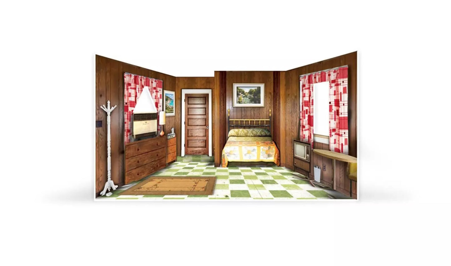 Woodland Scenics BR5073 Built & Ready Structure Moonlight Motor Court - HO Scale