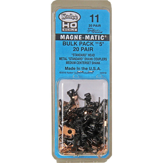 Kadee 11 HO #5 Universal Magne-Matic Couplers (40).