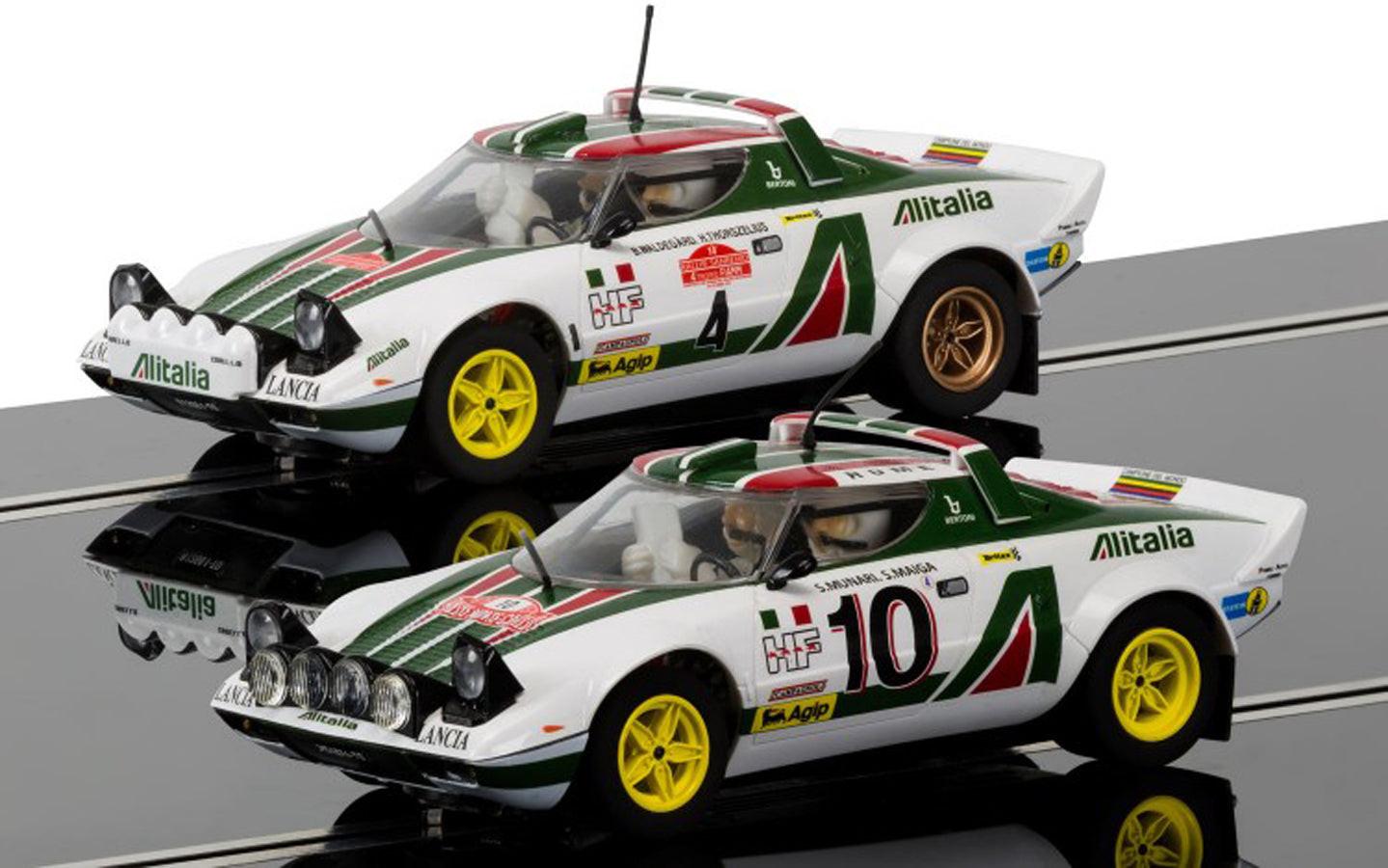 Scalextric C3894A Lancia Stratos 1976 Rally Champions Twin pack 1/32 Slot Car.