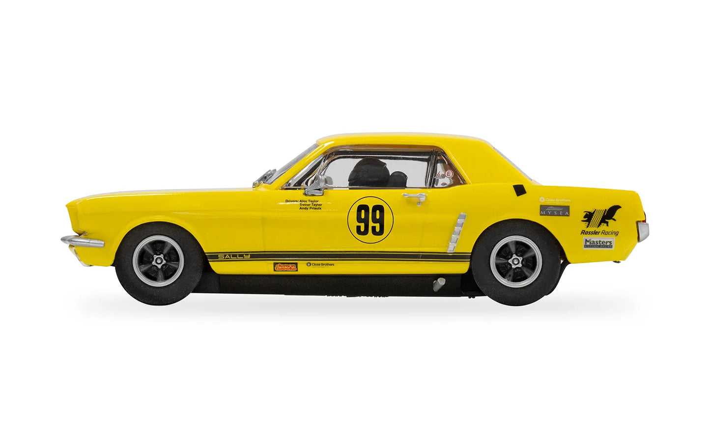 Scalextric C4537 Ford Mustang Rassler Racing Trans Am 1/32 Slot Car DPR