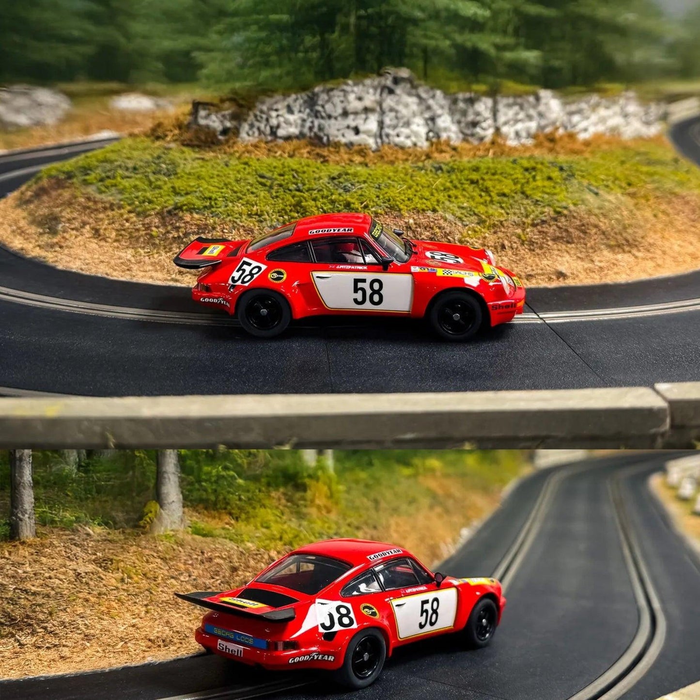 Scalextric C4594 Porsche 911 3.0 RSR GTS Winner Le Mans 1/32 Slot Car DPR