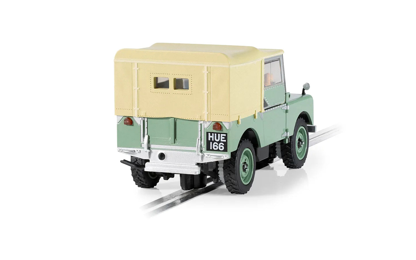 Scalextric C4600 Land Rover Series 1 HUE166 1/32 Slot Car DPR