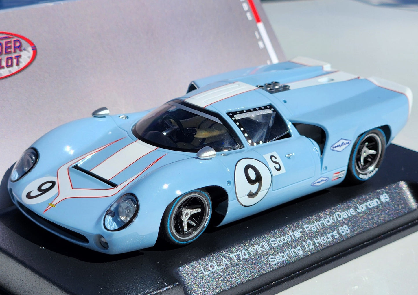 Thunderslot Lola T70 MkIII Sebring 12 Hours 1968 Thunder 1/32 Slot Car CA00106