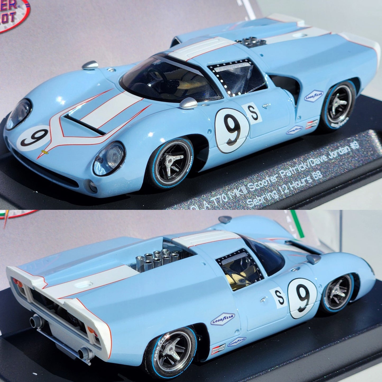 Thunderslot Lola T70 MkIII Sebring 12 Hours 1968 Thunder 1/32 Slot Car CA00106