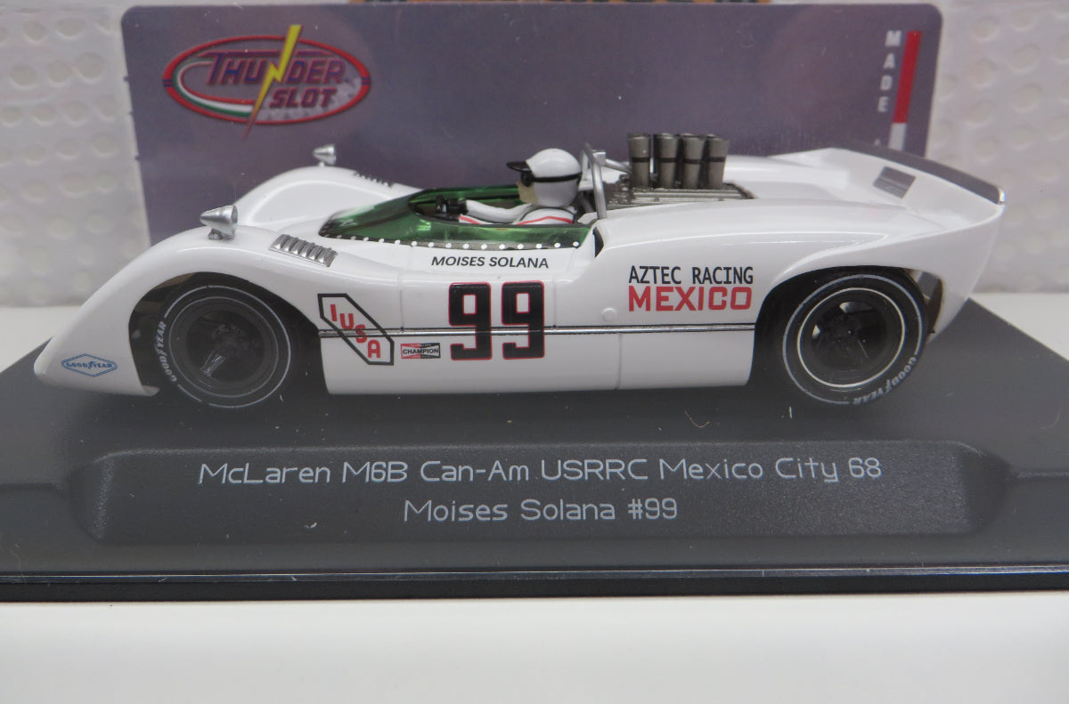 Thunderslot McLaren M6B Mexico City USRRC 1968 1/32 Slot Car CA00310