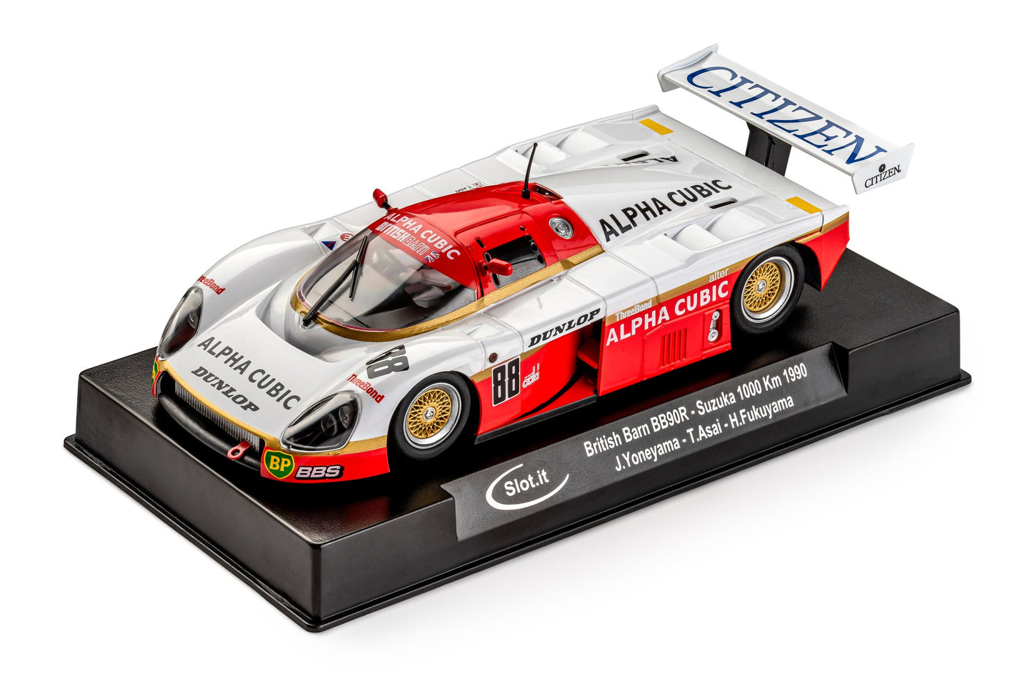 Slot.it Toyota 88C British Barn BB90R Suzuka 1/32 Slot Car CA19F SICA19F