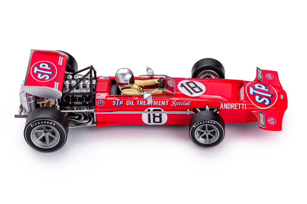 Policar March 701 Spanish GP 1970 Mario Andretti 1/32 Slot Car CAR04F STP