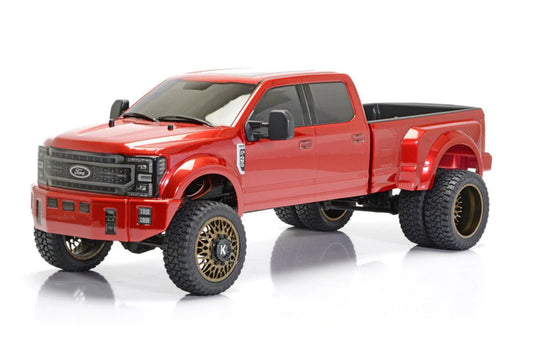 CEN Racing Ford F450 SD KG1 Edition 1/10 RTR Custom Dually Truck Candy Apple Red