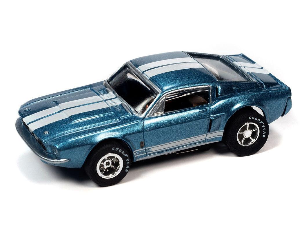 Auto World Exclusive Ford Mustang 1967 Shelby GT-500 HO Slot Car for AFX - PowerHobby