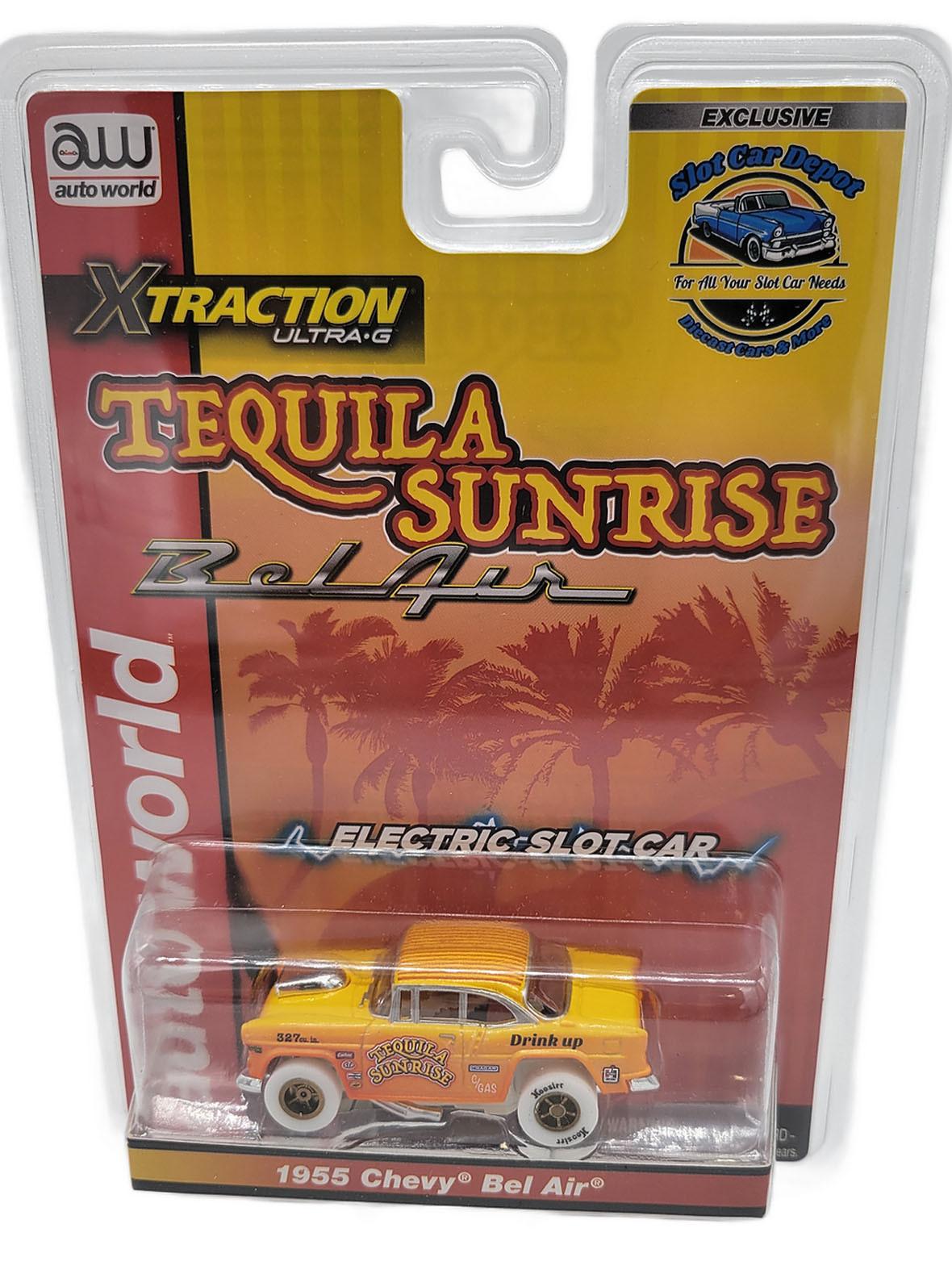 Auto World Exclusive iWheels 1955 Chevy Bel Air HO Slot Car - Only 46 Made - PowerHobby