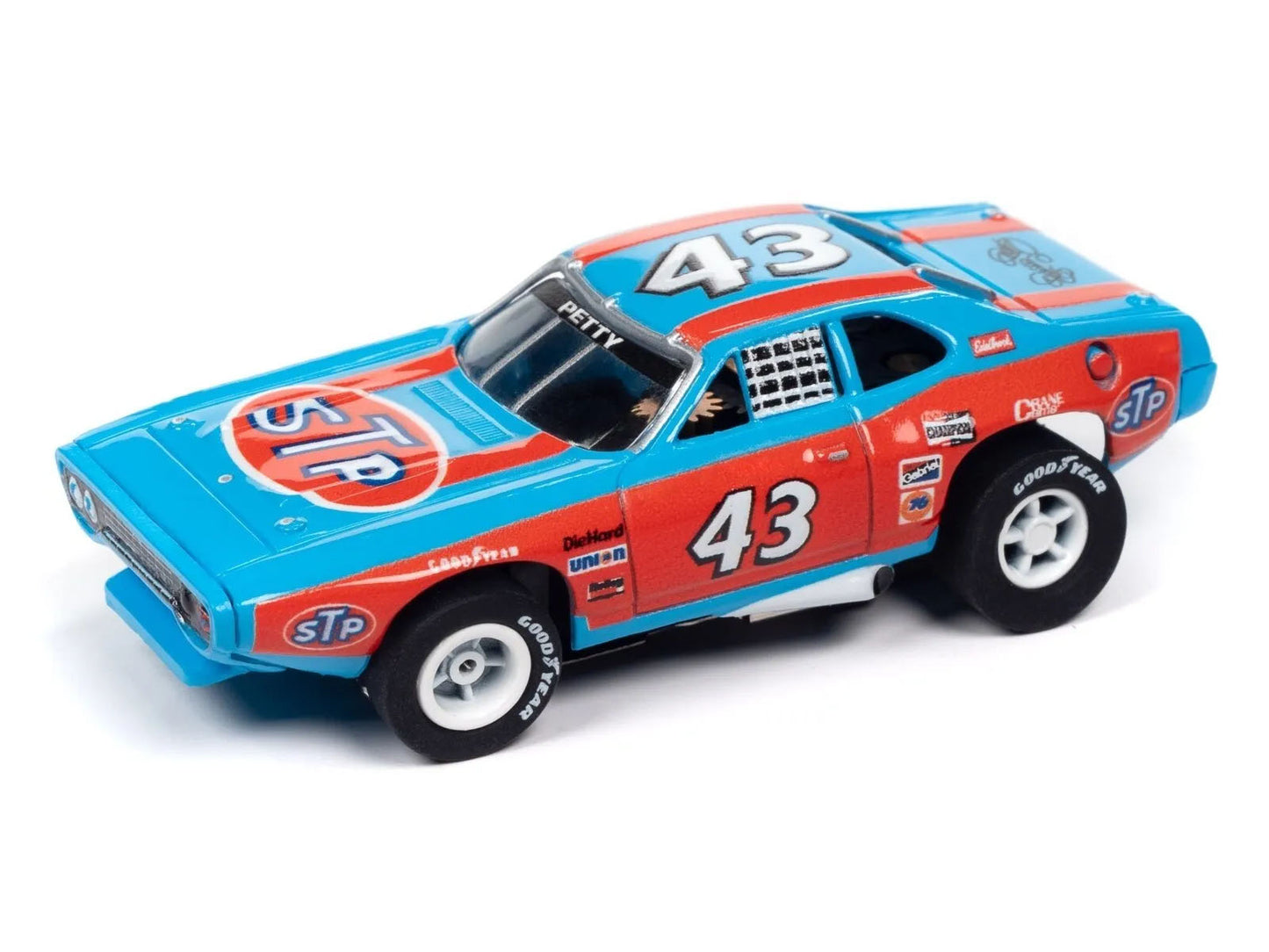 Auto World Exclusive Richard Petty '71 Plymouth Road Runner HO Slot Car - PowerHobby