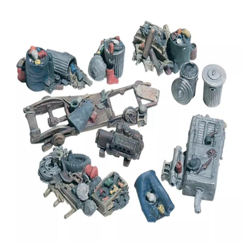Woodland Scenics D205 HO Scale Assorted Junk Piles Kit