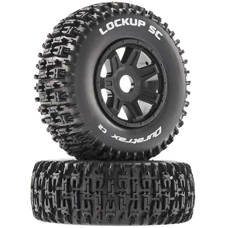 DuraTrax DTXC5274 Lockup Short Course Pre-Mounted Tires (Soft -C2) w/17mm Hex (2)