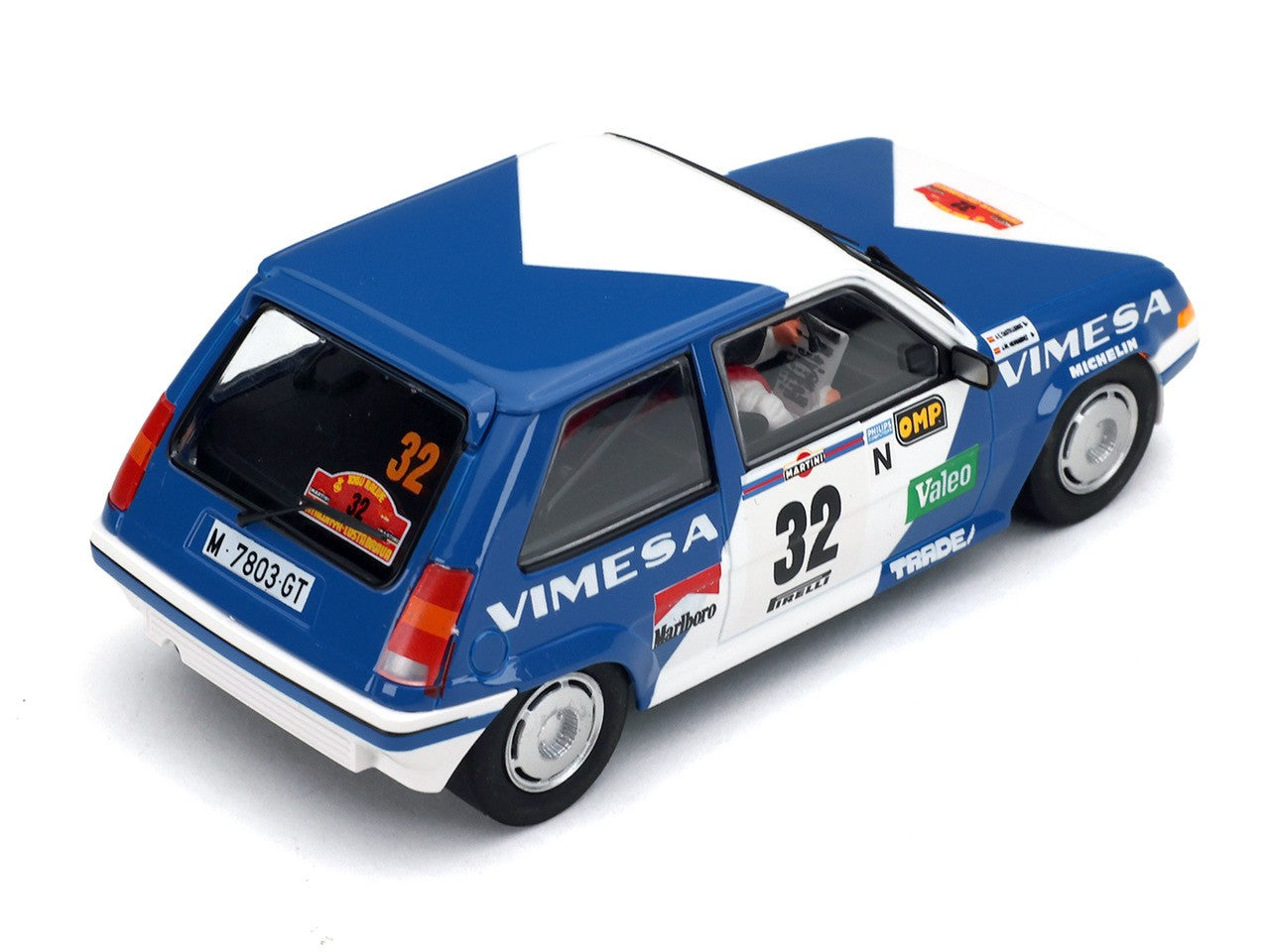 Fly E2106 Renault 5 GT Turbo 1988 Rally Costa Brava 1/32 Slot Car