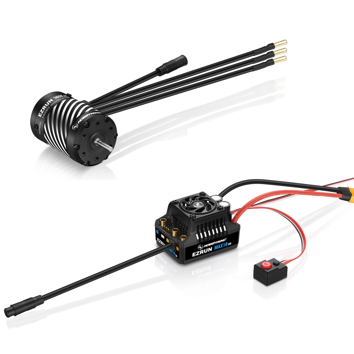Hobbywing EZRun MAX10 G2S 80A ESC 3652SD G3 4100Kv Combo
