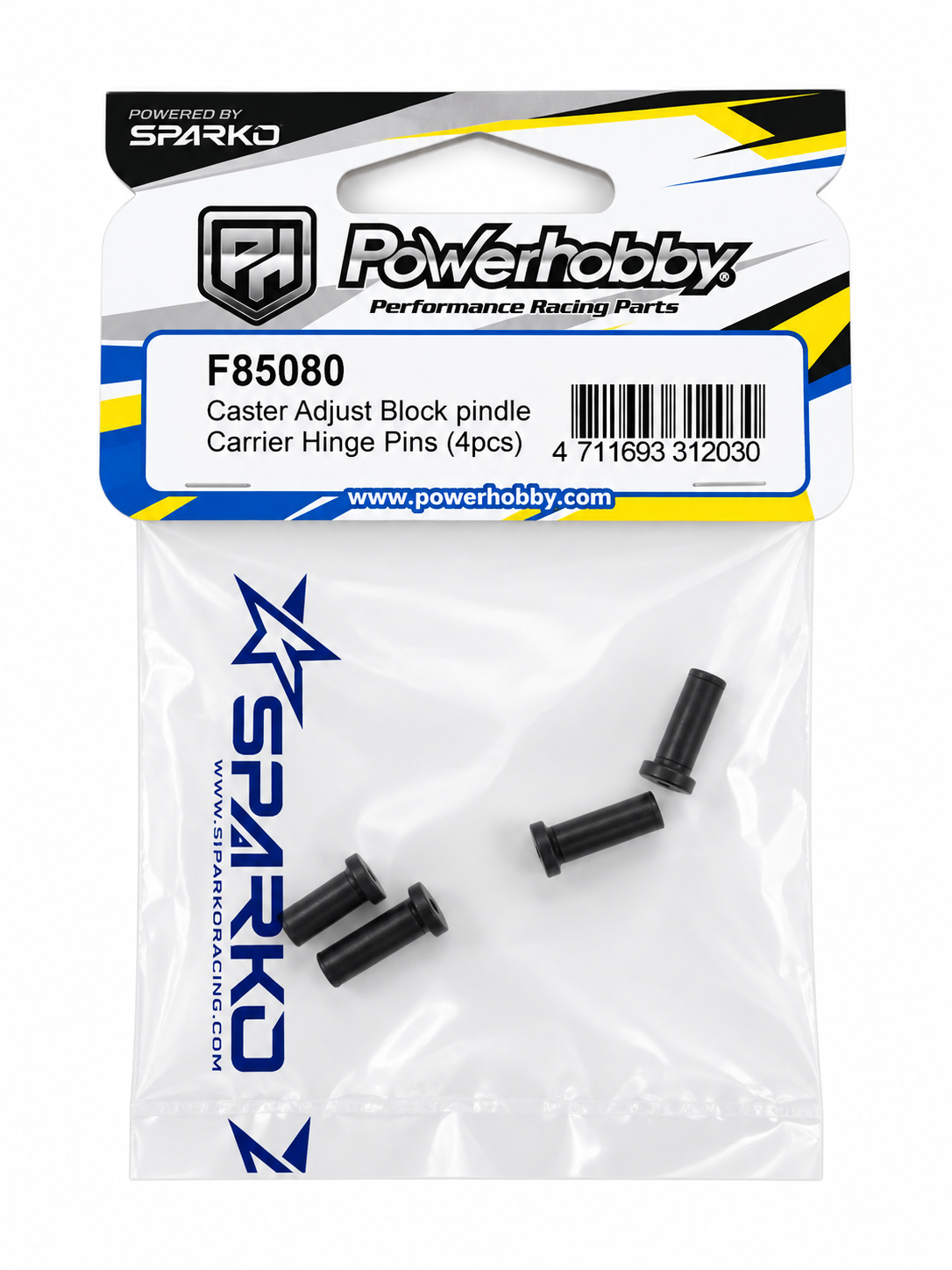 Sparko F8 Caster Adjust Block Spindle Carrier Hinge Pins (4pcs)