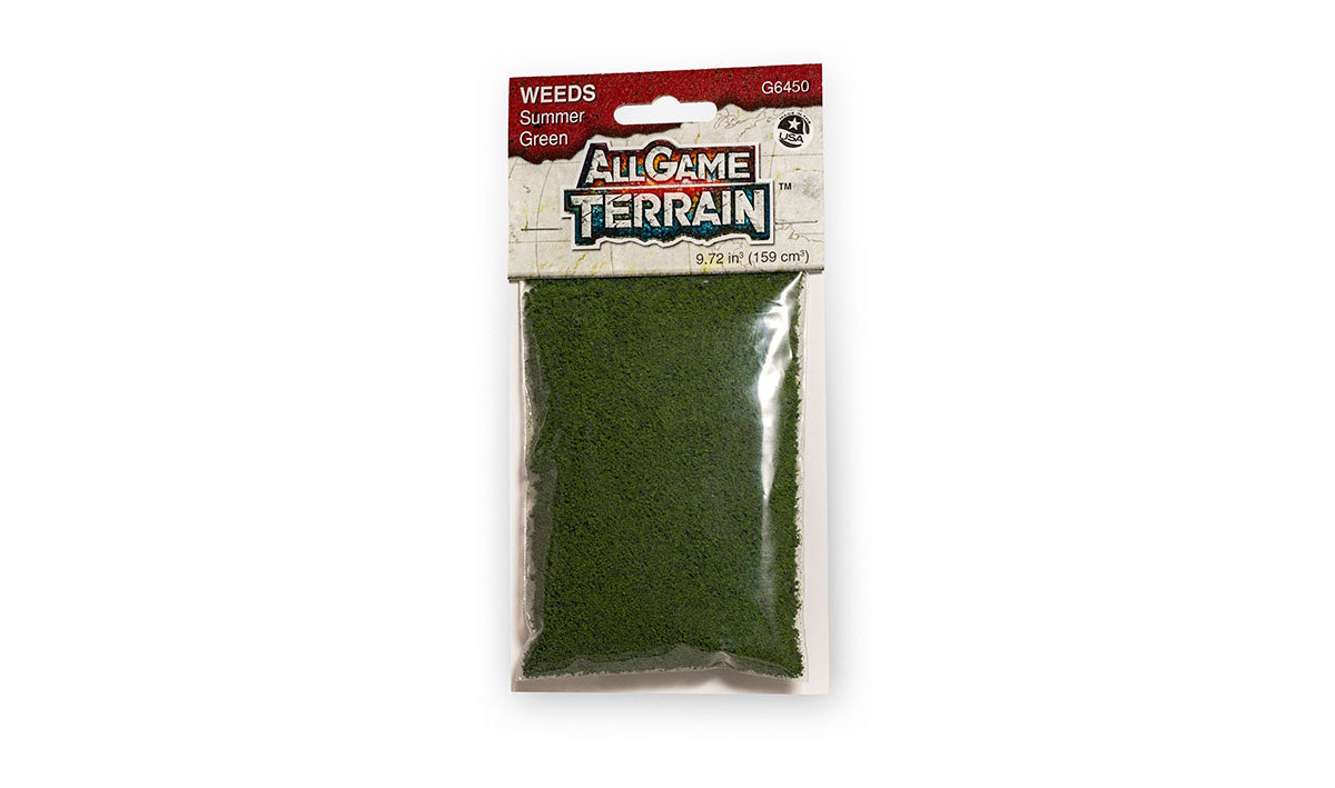 Woodland Scenics G6450 All Game Terrain Weeds Summmer Green