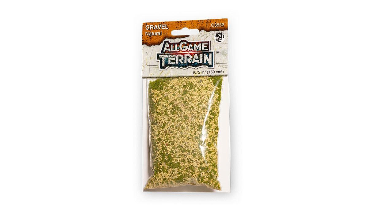 Woodland Scenics G6532 All Game Terrain Gravel Natural