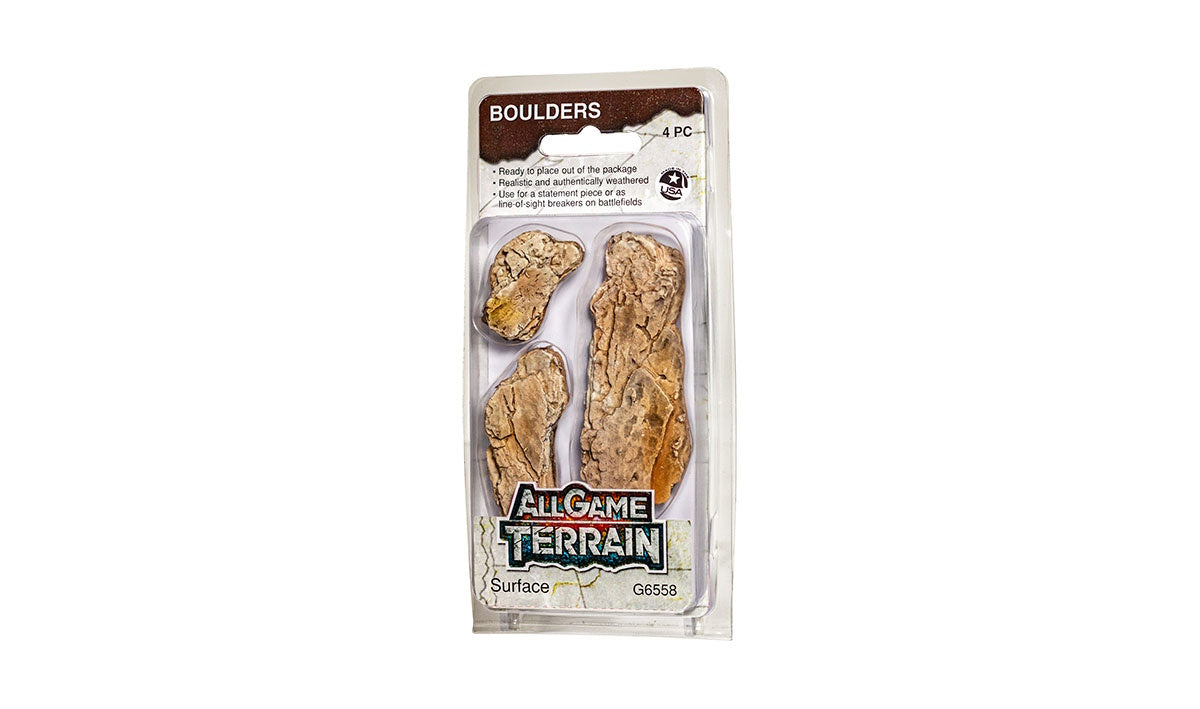 Woodland Scenics G6558 All Game Terrain Boulders Surface