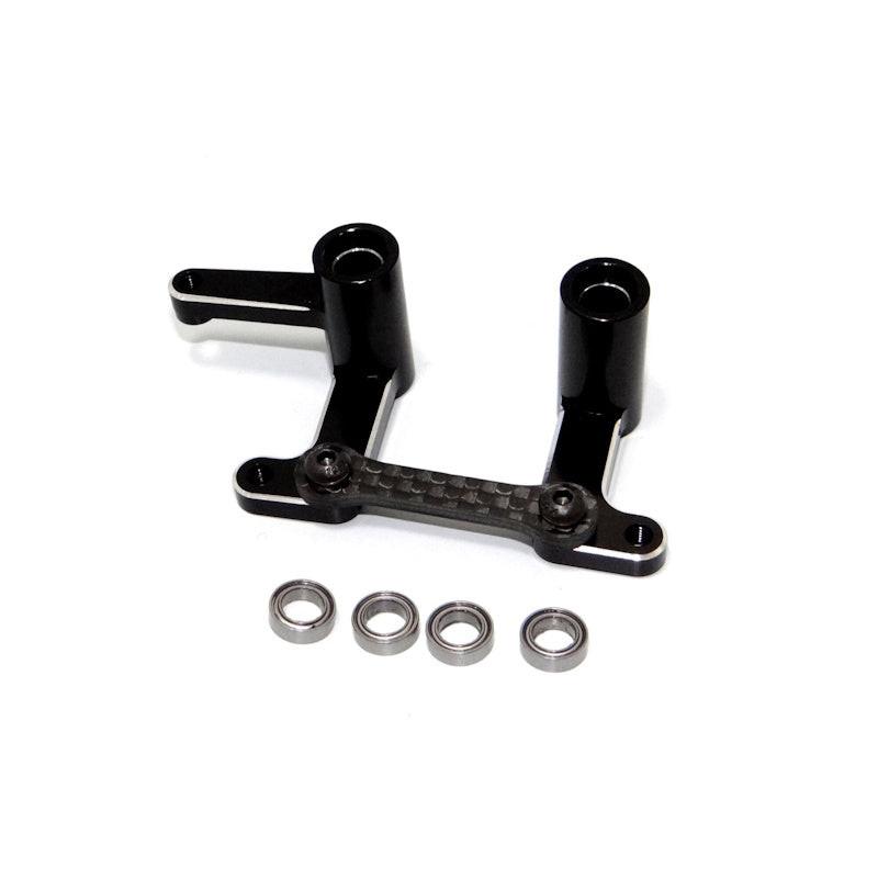 Hot Racking TE48G01 Aluminum Bellcrank & Draglink: Bandit/Rustler/Slash/Stampede.