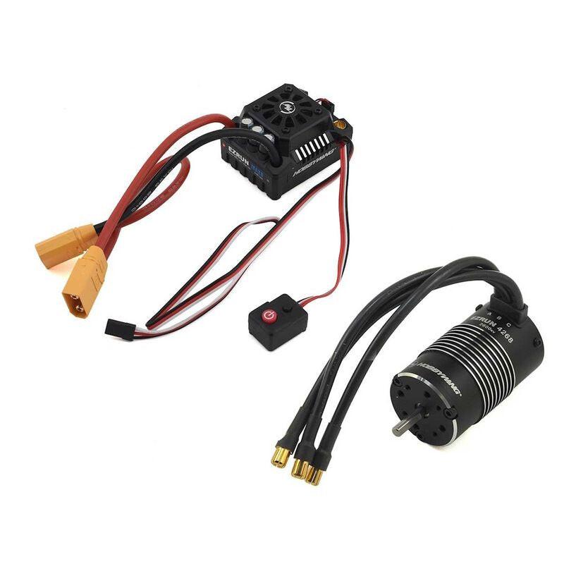 Hobbywing HWI38010402 EzRun 4268 2600KV Motor w/ Max8 ESC (XT90) Brushless Combo - PowerHobby