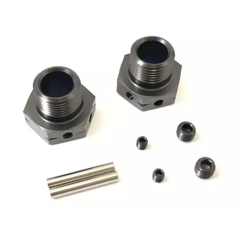 Kyosho IFW625WB Wheel Hub (Wide/Gunmetal/2pcs/MP10)