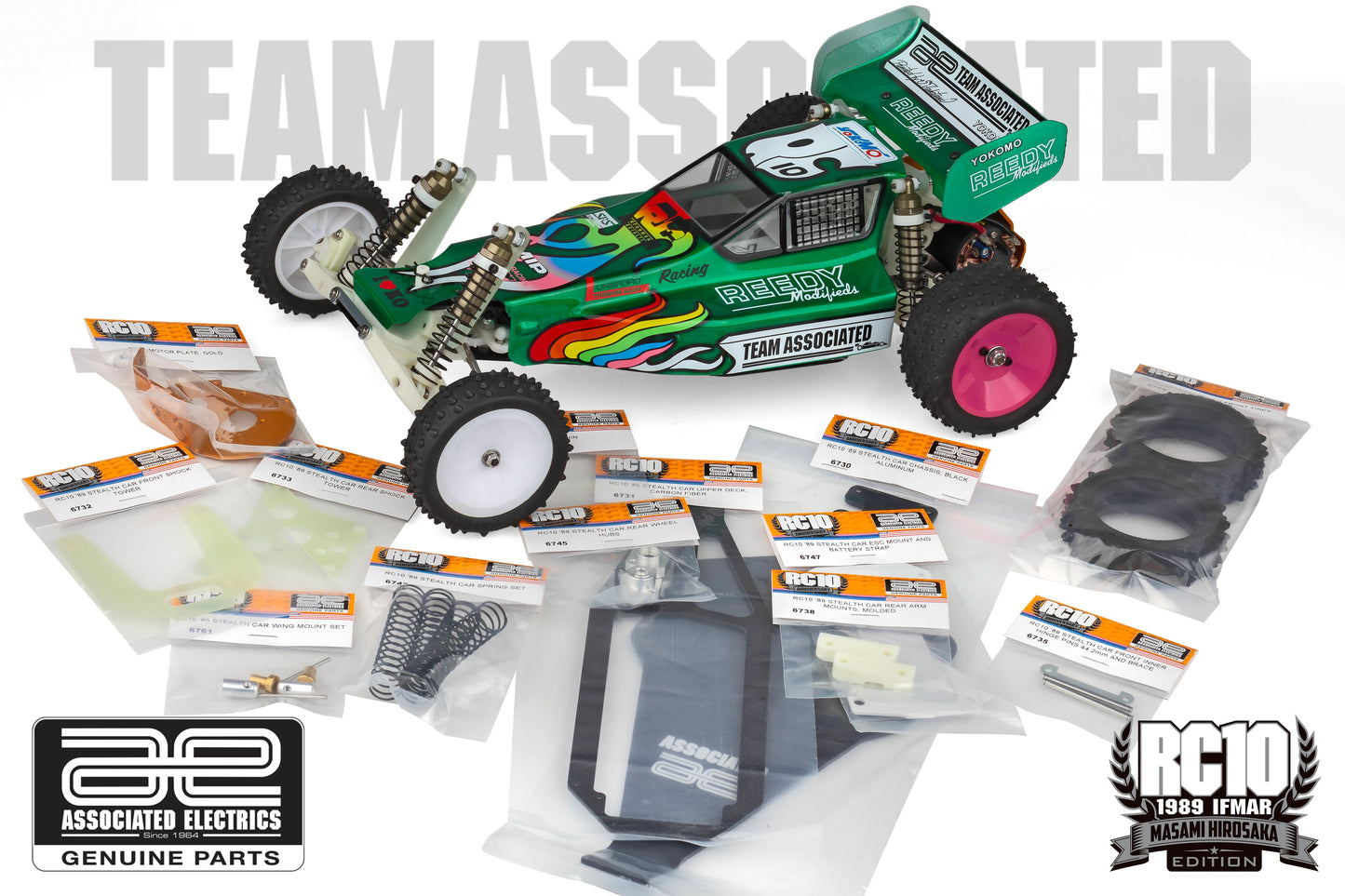 Team Associated RC10 89 Stealth Car Masami Edition