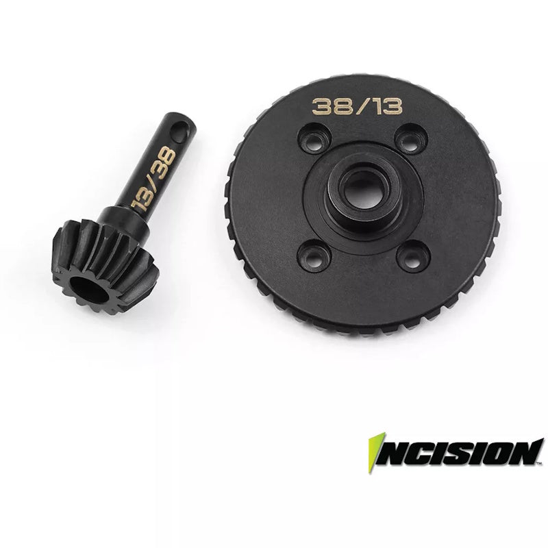 Incision IRC00283 SCX10 / AR60 Bevel Gear Set 38T/13T