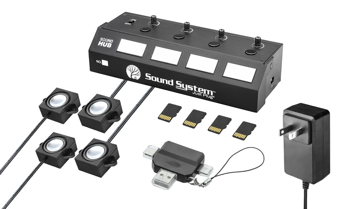 Woodland Scenics JS6900 Just Plug Sound System Starter Kit Model Railroad