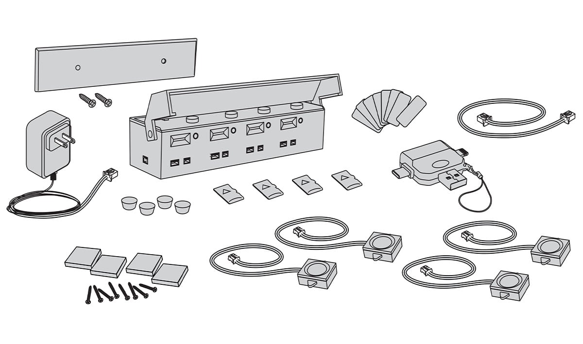 Woodland Scenics JS6900 Just Plug Sound System Starter Kit Model Railroad